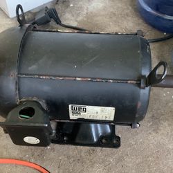 Weg Electric 3phase 5hp Motor