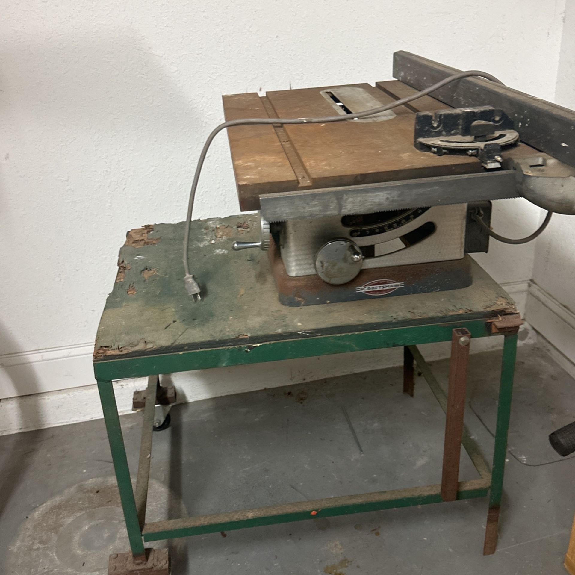 Craftsman Table Saw
