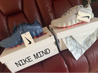 Nike mind 002 blue and chrome brand new size 10.5 !!!! 200 each !!!!