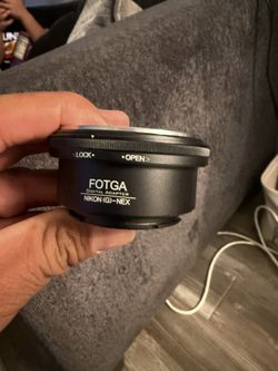 Sony Lens Adapted