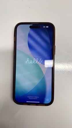 I phone 15 plus 128 GB white unlocked