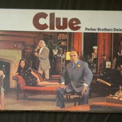 1972/Clue/Board Game/Parker Brothers/New