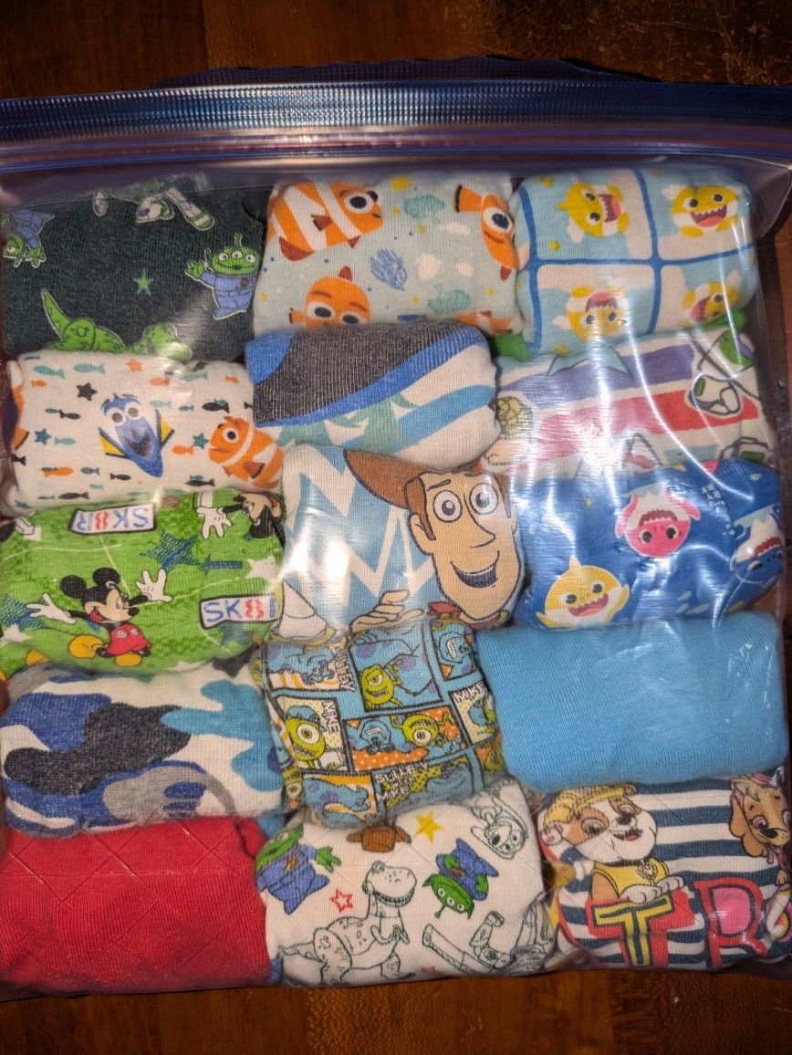 2t-3t character underwear 