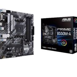ASUS Prime B550M-A WiFi II AMD Micro ATX Motherboard with PCIe 4.0