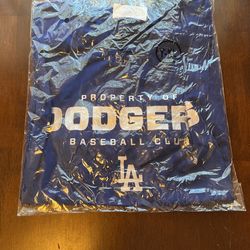 Los Angeles Dodgers Youth XL Sealed Athletic Shirts