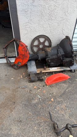 Cast iron Chevy power glide transmission