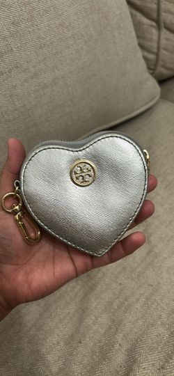Tory Burch heart coin purse