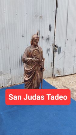 San Judas Tadeo / Saint Jude Tadeo / Cast Aluminum / Metal