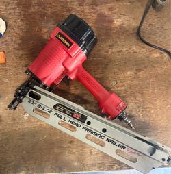 Husky 21° 3-1/2" Full Head Framing Nailer