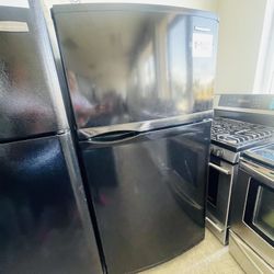 Black Kitchen Aid Refrigerator 