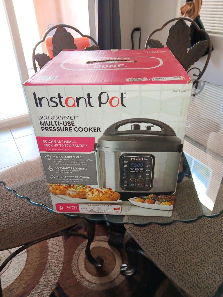 "Multi-Function Instant Pot — $50 📦 Never Used!"