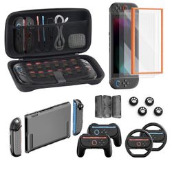 Switch 2 Accessories Bundle for Nintendo, 16-in-1 Game Kit: