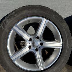 Elbrus Rims 18' Set of 4 with tires
