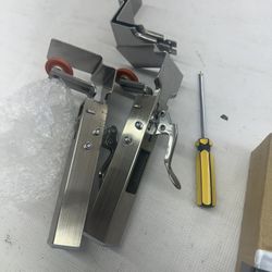 2-Pack Stainless Steel Adjustable Drawer Fixing Clamp,