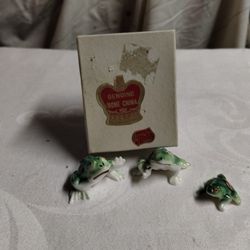 Bone China Frogs