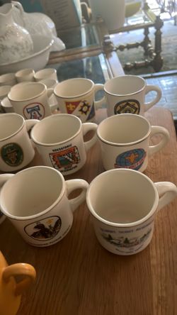 10 Boy Scout Coffee Mugs-Brand New
