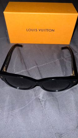LOUIS VUITTON Acetate My Monogram Square Sunglasses Z1523W Black 1080999