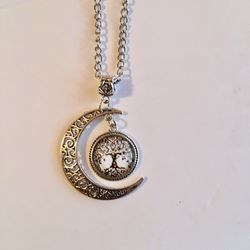 Silver necklace women’s
