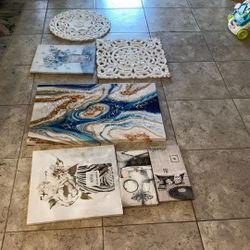 Wall Art Bundle Take All For The Price Listed