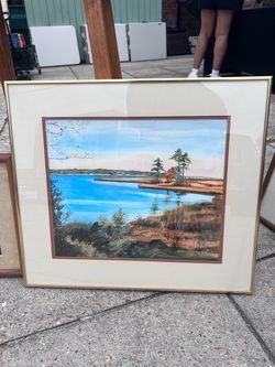 Painting original watercolor