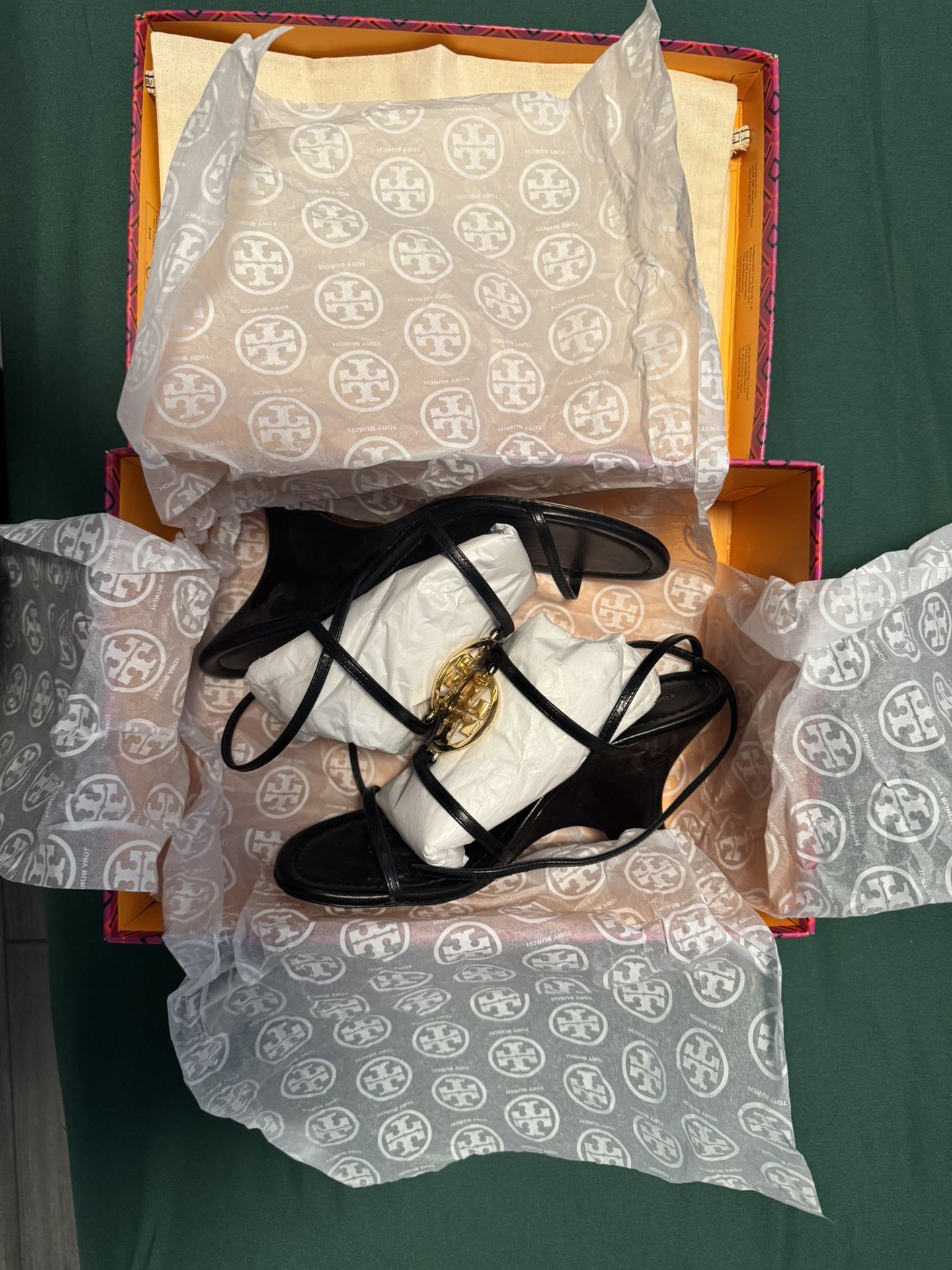 Tory Burch Black Heels