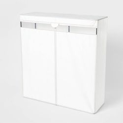 60" Wide Covered Storage Closet White - Brightroom™