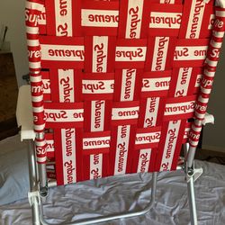 Supreme lawn chair for cheap sale