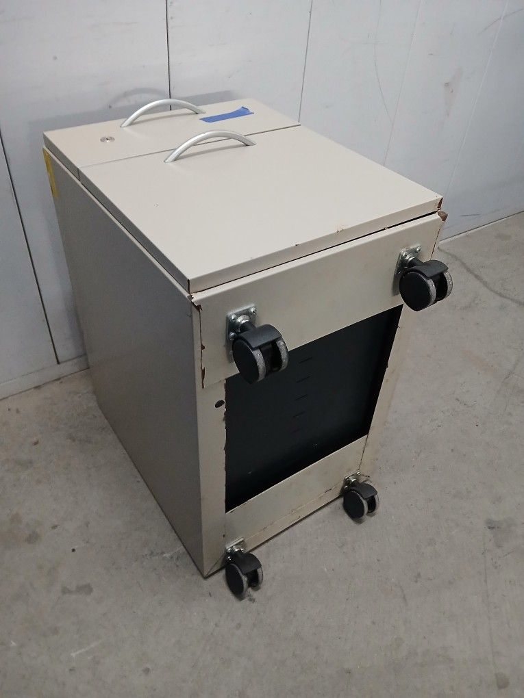 Solid Metal Steelcase Brand Sturdy Over 100 Pounds