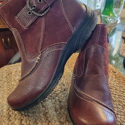 Earth Leather  Ankle Boots 