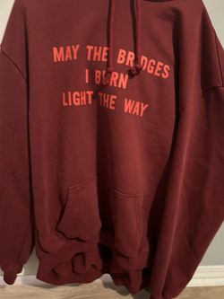VETEMENTS May The Bridges I Burn Light The Way