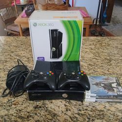 Xbox 360 System Complete With Games 
