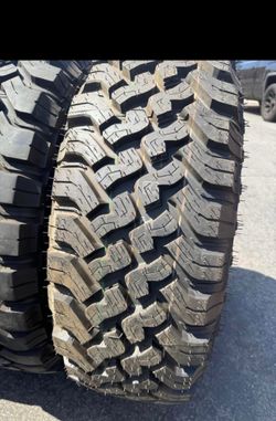 Single Falken 33” Spare 285/70/17 Falken MT Mud Terrain Tire For 17” Wheel