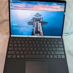VERY NICE Black MICROSOFT SURFACE PRO X WINDOWS 11 TABLET 256GB WIFI PLUS 4G CELLULAR