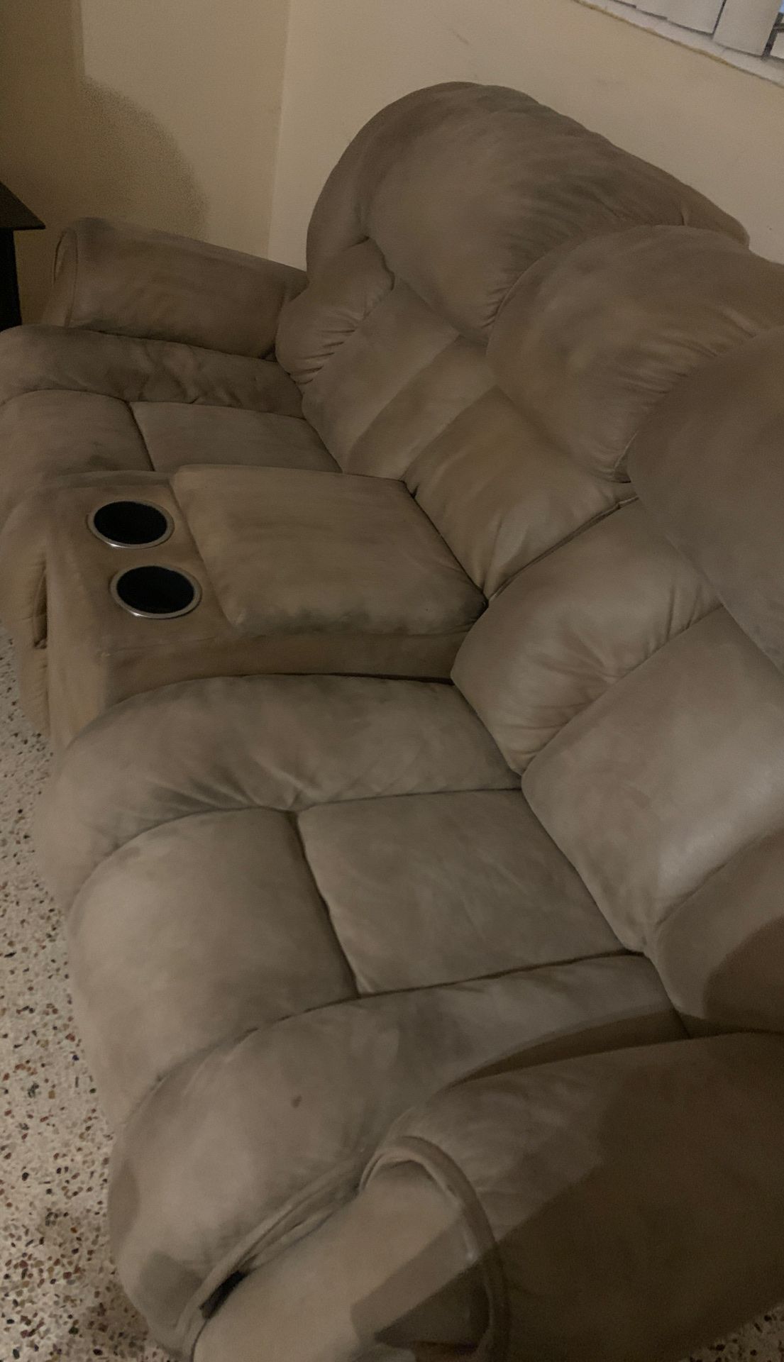 Free couch, must pick up.