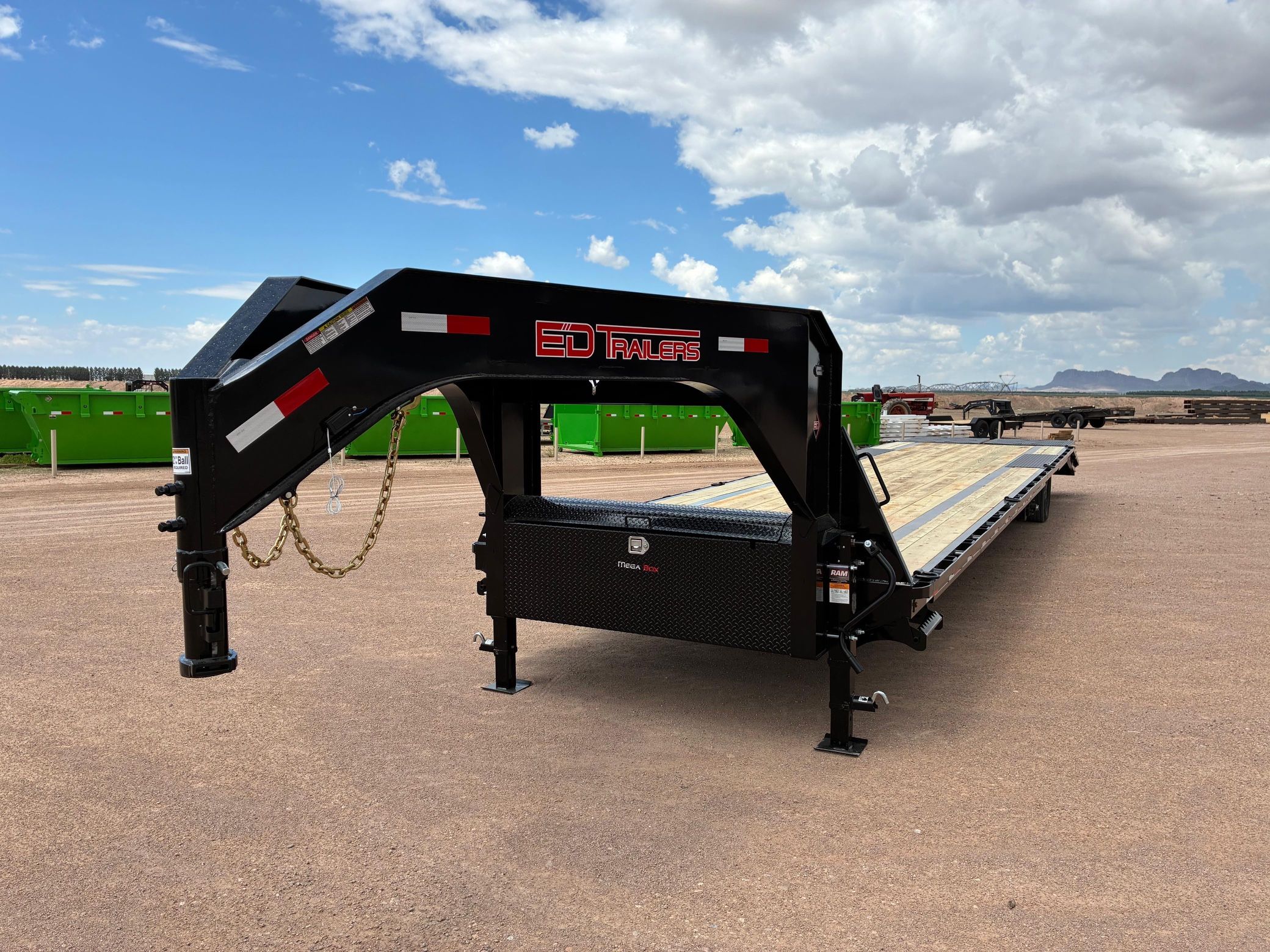 40’ GOOSENECK DECK OVER / NON CDL
