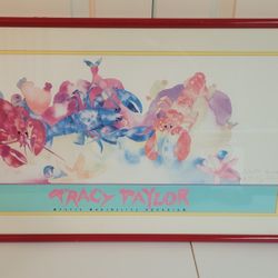 Tracy Taylor - Lobster Rumba - 1989 - Offset Poster