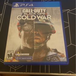 Call Of Duty: Black Ops  Cold War For PS4 