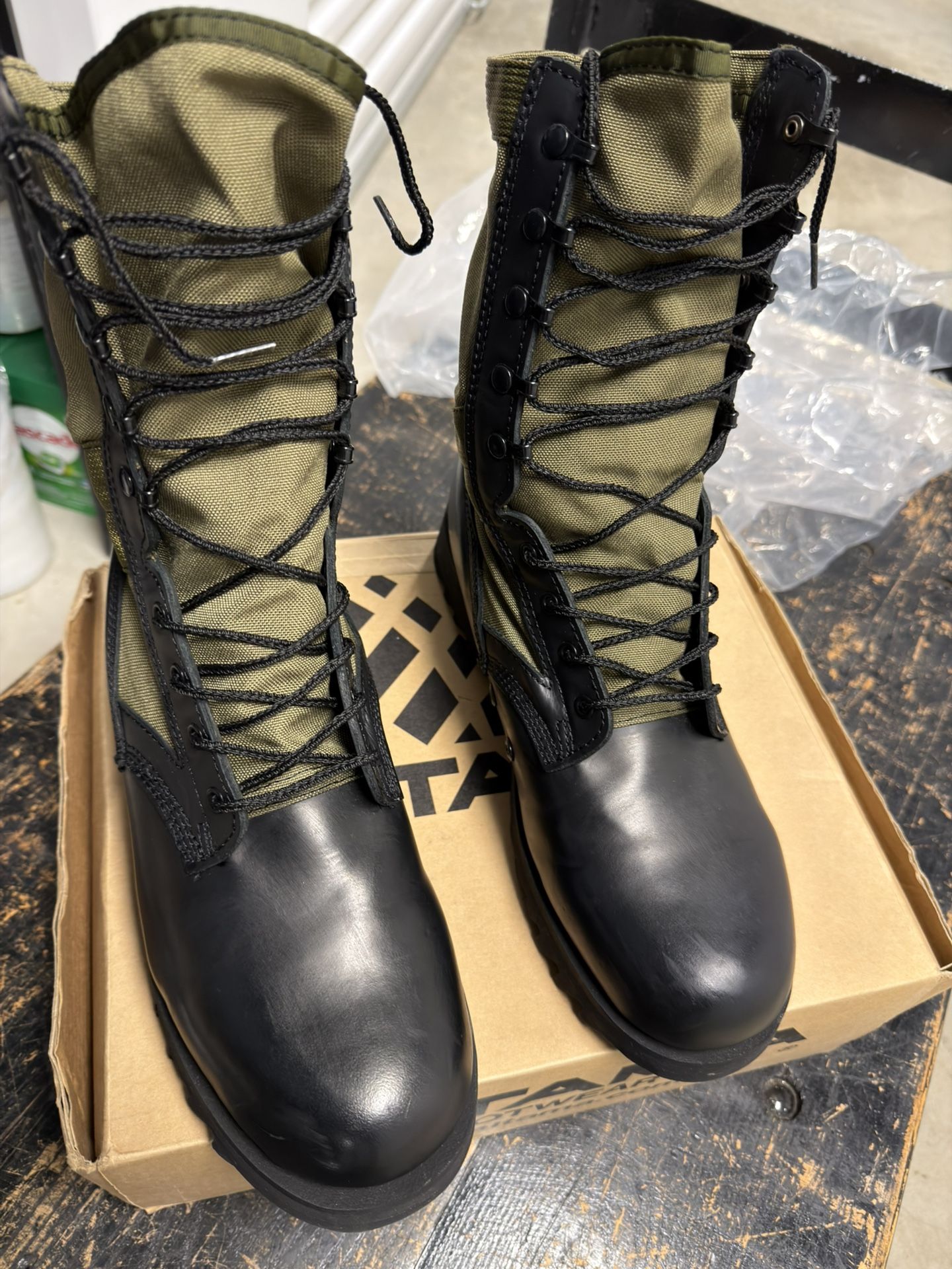 ALTAMA MILITARY TACTICAL LAW ENFORCEMENT FOREST JUNGLE ALL TERRAIN BOOTS OLIVE GREEN BLACK 12 11 10