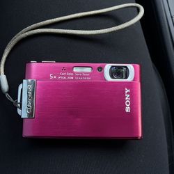 Sony Pink Digital Camera 