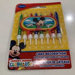 Mickey Mouse Birthday Candles