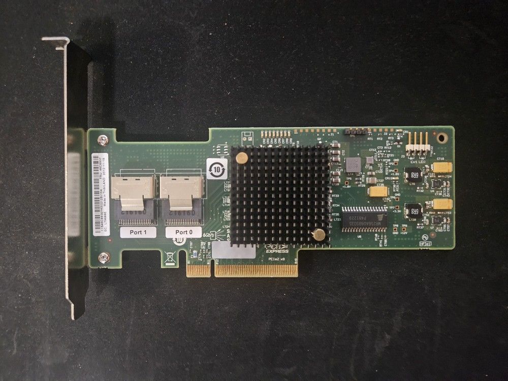 SAS9200-8i SAS / SATA raid Controller Card PCI E ZFS FREENAS ETC.