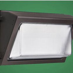 LED wallpack light fixtures 120-277v PHOTOCELL