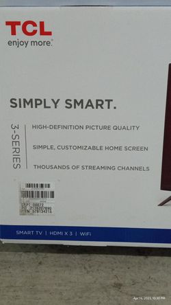  TCL 32 Class 720P HD LED Roku Smart TV 3 Series 32S331 :  Electronics
