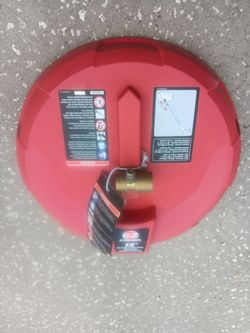 Selling a 15 inch pressure washer attachment. Made for cleaning sidewalk and driveway. Selling for $20