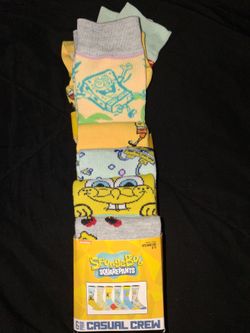 (New) SpongeBob socks
