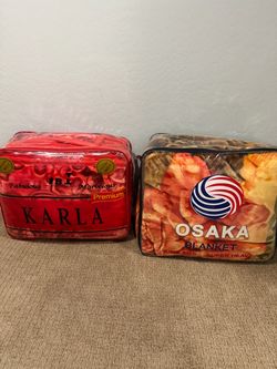 Karla Premium & Osaka King Size Blankets Bundle