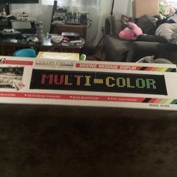 Color Cells Moving Message Display Model CC784