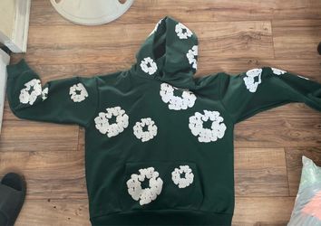 Green denim tears