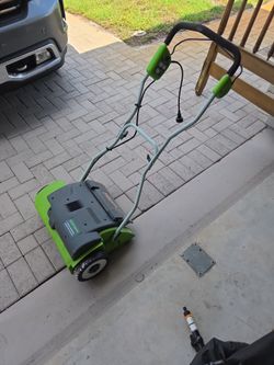 Electric de-thacher