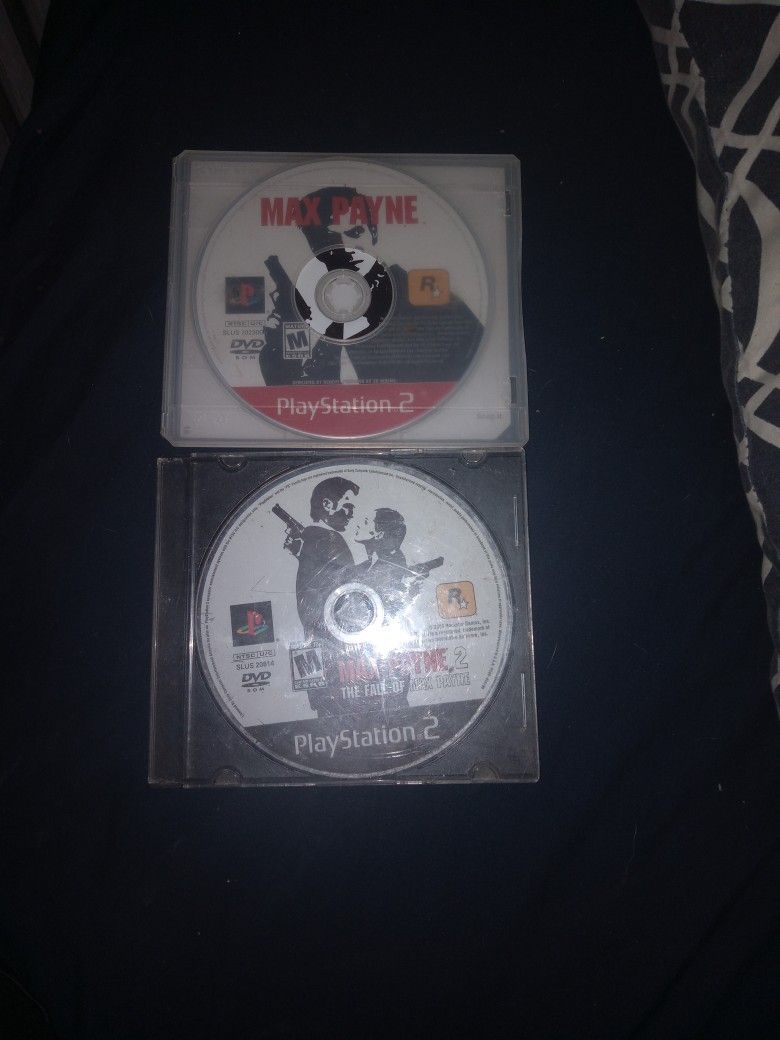 Max Payne And Max Payne 2 Ps2